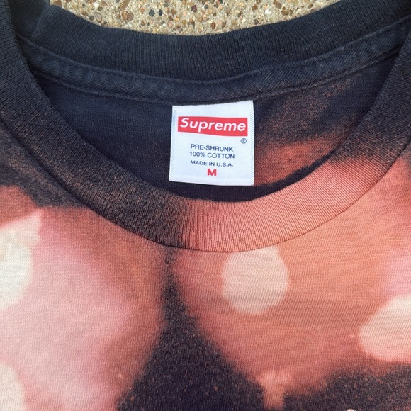 Supreme❗️Bleached Custom tee 🐷 - Picture 3 of 4
